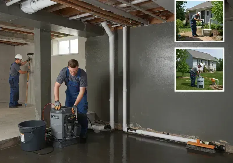 Basement Waterproofing and Flood Prevention process in Perry County, IL